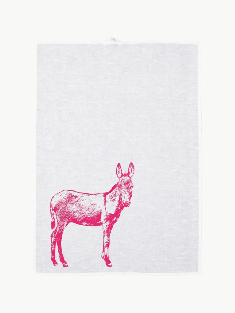 Frohstoff Geschirrtuch Donkey, handbedruckt