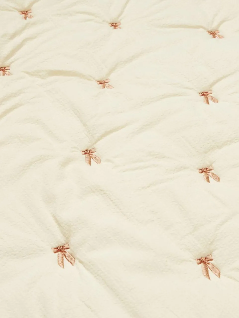 Kinder Cam Cam Copenhagen Gesteppte Kuscheldecke Bows aus Bio-Baumwolle
