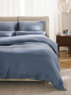 Westwing Collection Gewaschener Leinen-Bettdeckenbezug Airy