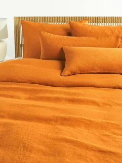 Westwing Collection Gewaschener Leinen-Bettdeckenbezug Airy