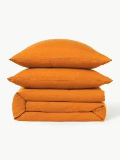 Westwing Collection Gewaschener Leinen-Bettdeckenbezug Airy