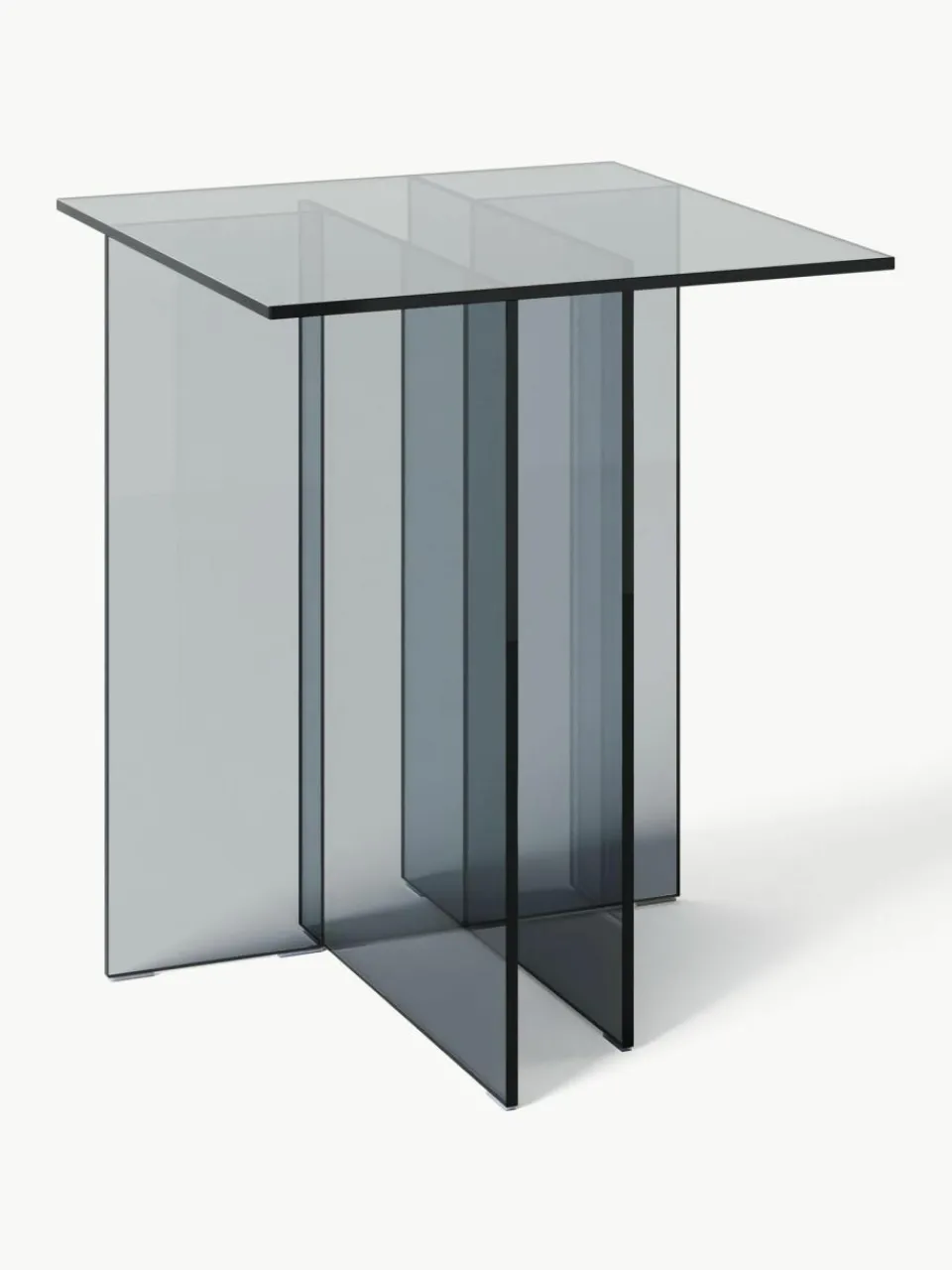 Westwing Collection Glas-Beistelltisch Anouk