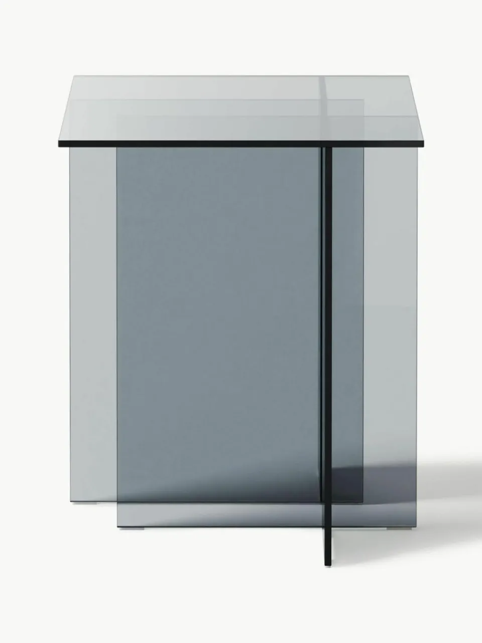 Westwing Collection Glas-Beistelltisch Anouk