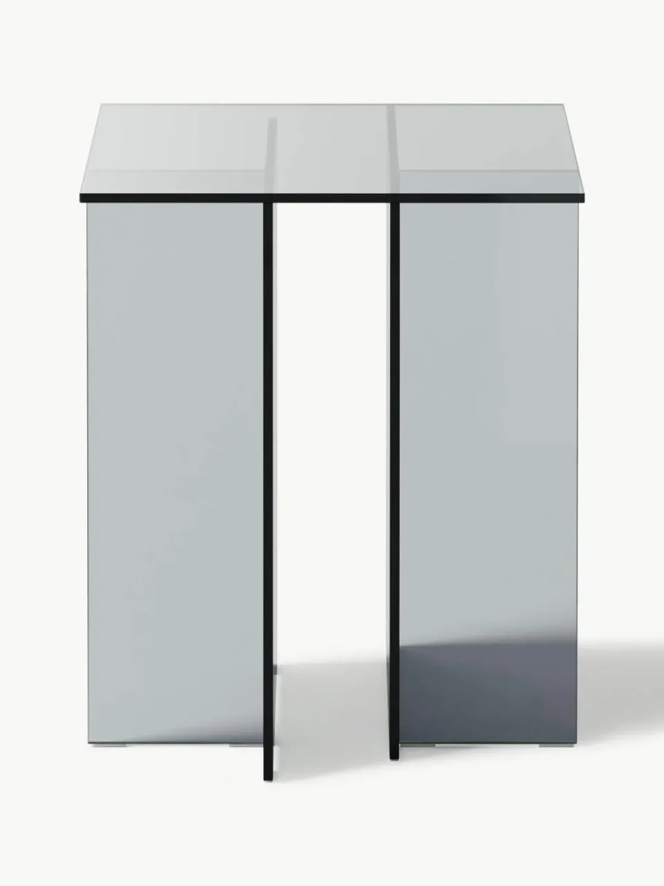 Westwing Collection Glas-Beistelltisch Anouk