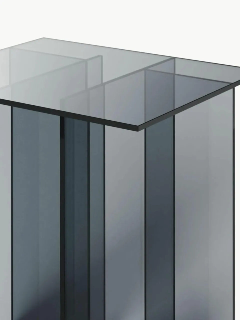 Westwing Collection Glas-Beistelltisch Anouk
