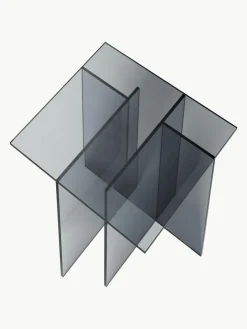 Westwing Collection Glas-Beistelltisch Anouk