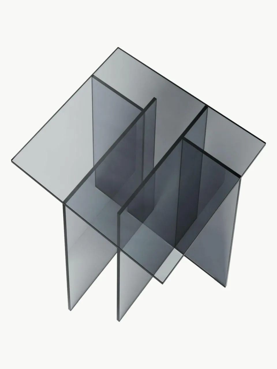 Westwing Collection Glas-Beistelltisch Anouk