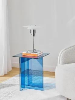 Westwing Collection Glas-Beistelltisch Anouk