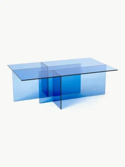 Westwing Collection Glas-Couchtisch Anouk