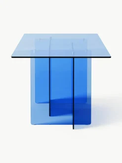 Westwing Collection Glas-Esstisch Anouk, 180 x 90 cm