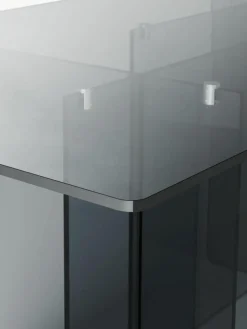 Westwing Collection Glas-Esstisch Anouk, 180 x 90 cm