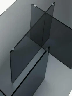 Westwing Collection Glas-Esstisch Anouk, 180 x 90 cm