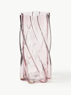 &k amsterdam Glas-Vase Marshmallow, H 25 cm