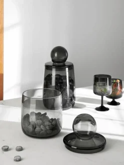 Asa Selection Glas-Vorratsbehälter Kedi, H 21 cm