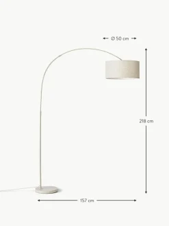 Westwing Collection Große Bogenlampe Niels
