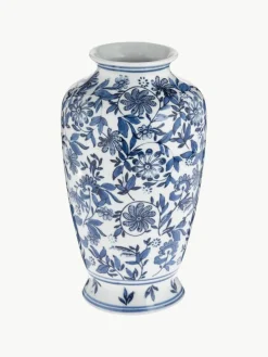 Westwing Große Deko-Vase Lin aus Porzellan, H 31 cm