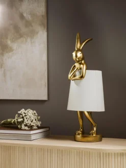 Kare Design Große Design Tischlampe Rabbit