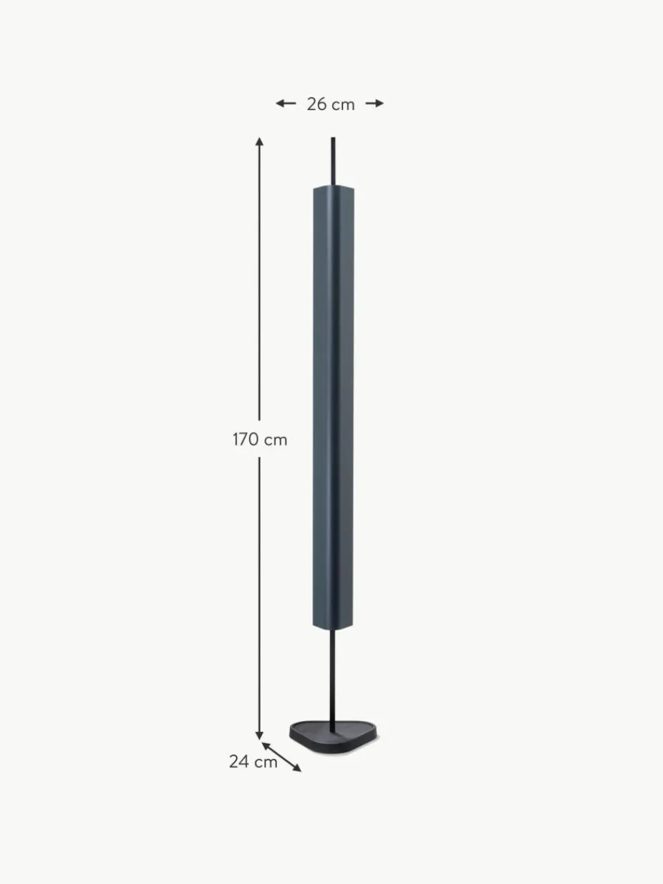 Flos Große dimmbare LED-Stehlampe Emi