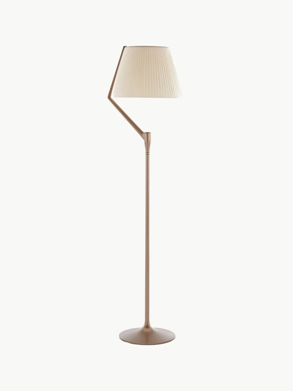Kartell Große dimmbare LED-Stehlampe Angelo Stone