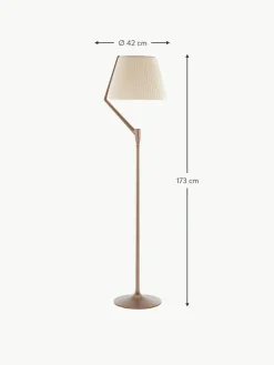 Kartell Große dimmbare LED-Stehlampe Angelo Stone