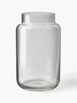 Westwing Collection Große Glas-Vase Lasse, H 22 cm