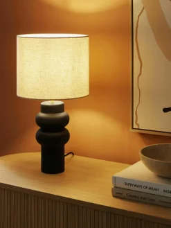 Westwing Collection Große Keramik-Tischlampe Christine