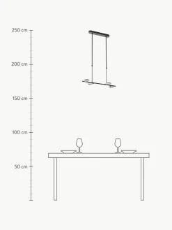 Westwing Collection Große LED-Pendelleuchte Odeon