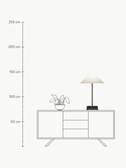 Armani Casa Große LED-Tischlampe Logo