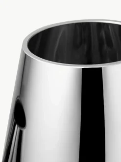 Westwing Collection Große mundgeblasene Glas-Vase Mirror, H 35 cm