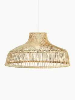 Markslöjd Große Pendelleuchte Braid aus Rattan