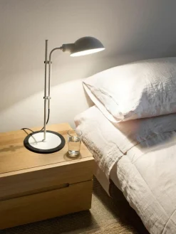 Marset Große Schreibtischlampe Funiculí mit verstellbarem Lampenschirm