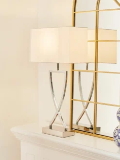 Westwing Collection Große Tischlampe Vanessa