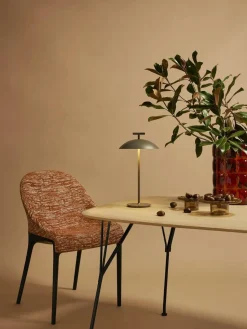 Kartell Große Vase Matelasse, H 30 cm
