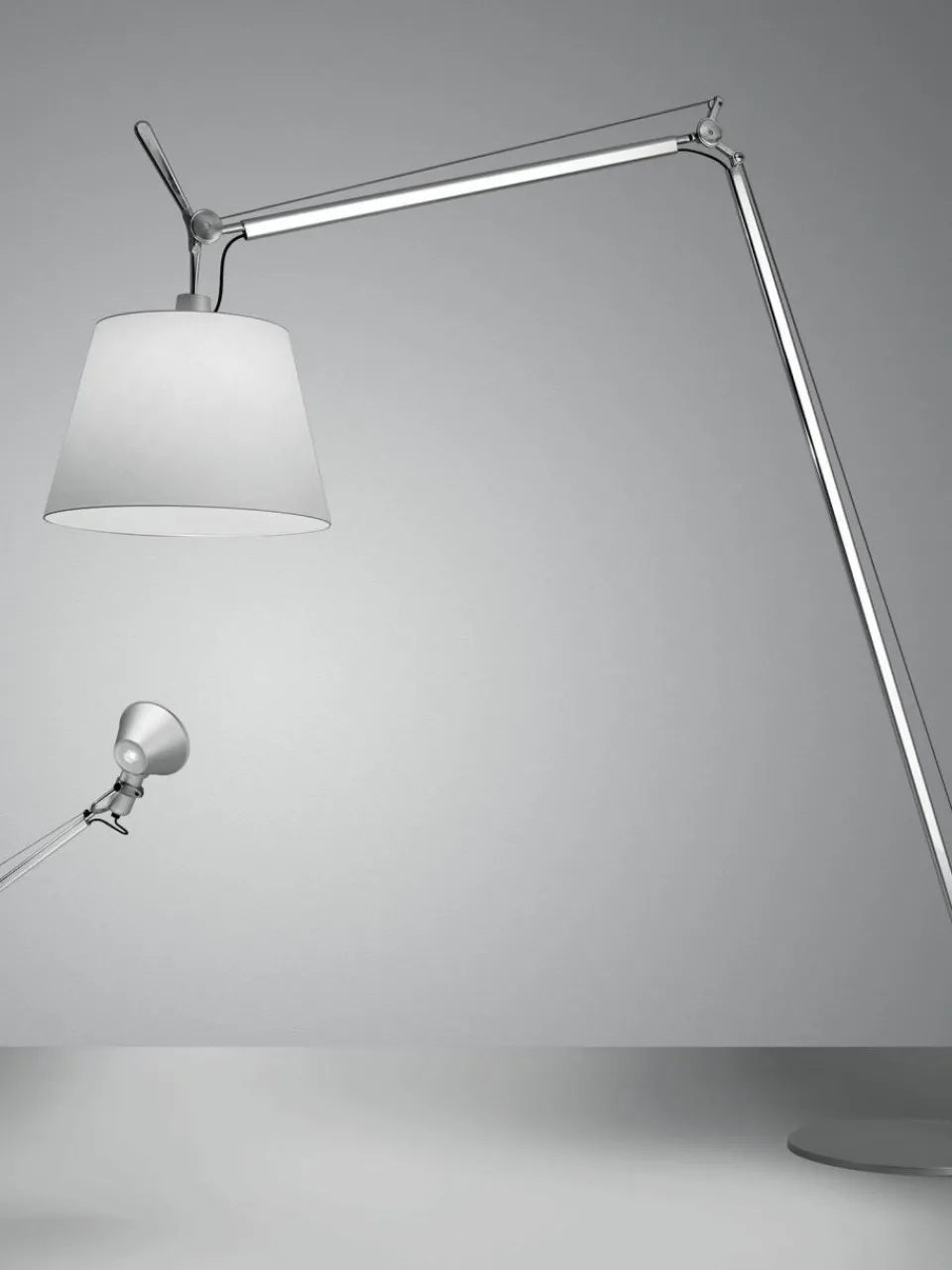 Artemide Große verstellbare Leselampe Tolomeo Maxi