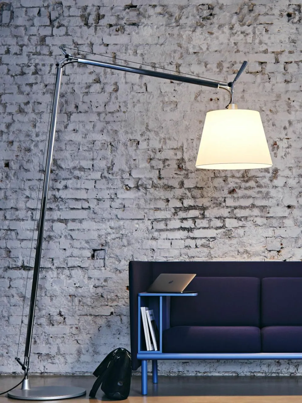 Artemide Große verstellbare Leselampe Tolomeo Maxi