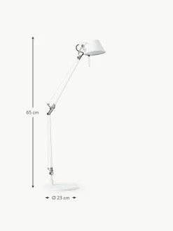 Artemide Große verstellbare Schreibtischlampe Tolomeo