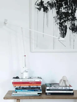 Artemide Große verstellbare Schreibtischlampe Tizio