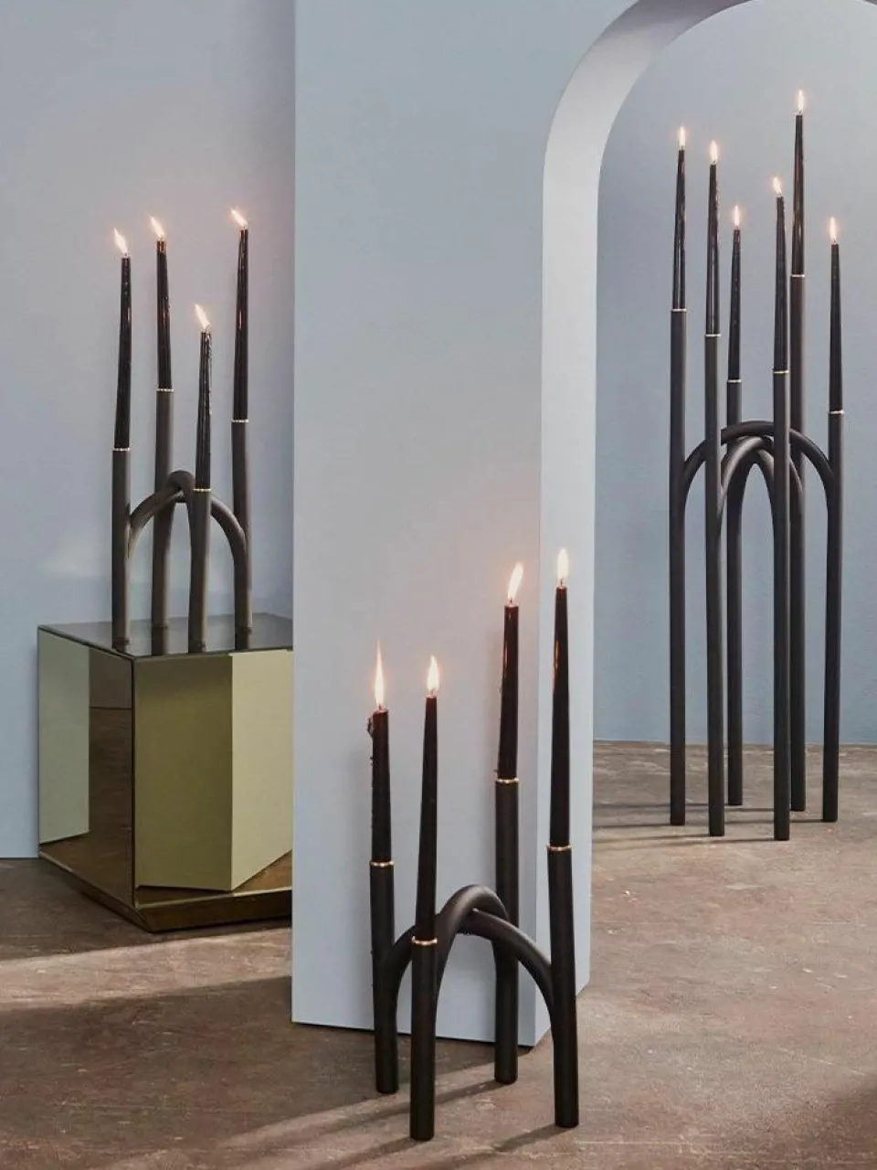 Aytm Großer Kerzenhalter Angui aus Metall