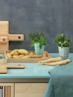 Asa Selection Gummibaumholz-Serviertablett Wood Light