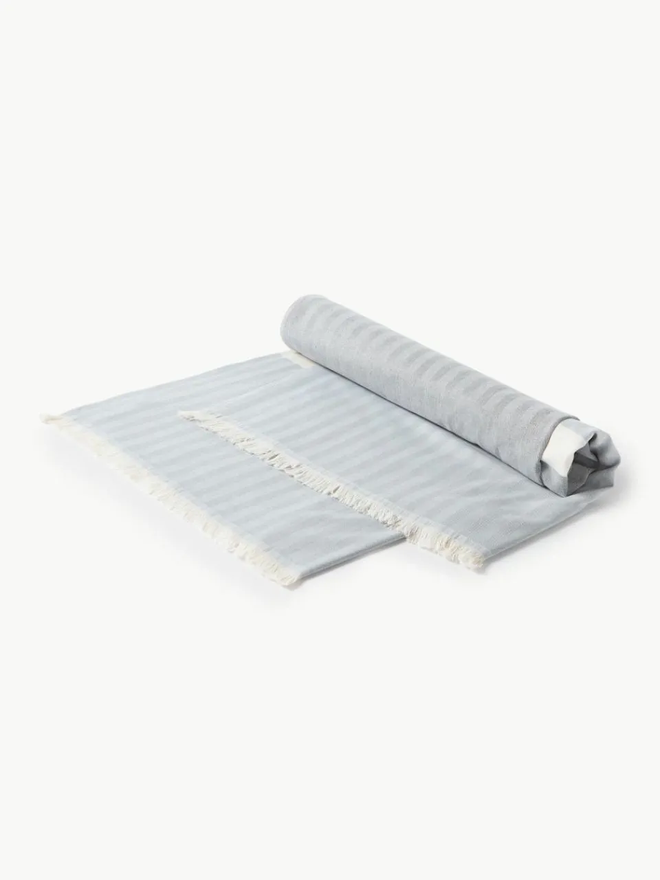 Westwing Collection Hamamtuch Indra mit dekorativen Fransen