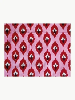 Les Ottomans Handbedruckte Baumwoll-Tischsets Atahan, 4 Stück