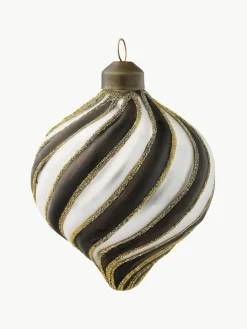 House Doctor Handbemalte Baumanhänger Chan, 4 Stück