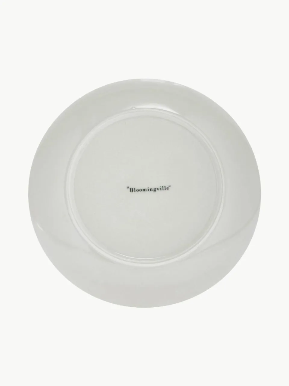 Bloomingville Handbemalte Speiseteller Patrizia, 3er-Set