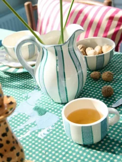 Anna + Nina Handbemalte Tasse Powder Striped