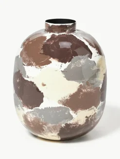 Broste Copenhagen Handbemalte Vase Thyra, H 31 cm