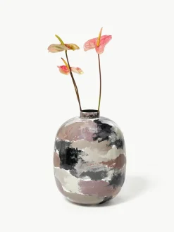 Broste Copenhagen Handbemalte Vase Thyra, H 50 cm
