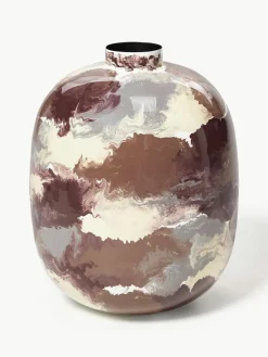 Broste Copenhagen Handbemalte Vase Thyra, H 50 cm