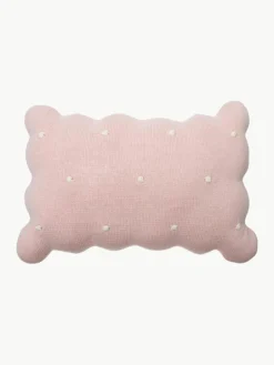 Kinder Lorena Canals Handbesticktes Baumwoll-Kuschelkissen Biscuit
