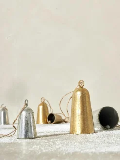 Lene Bjerre Handgefertigte Baumanhänger Missia, 6 Stück, H 14 cm