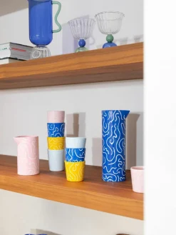 &k amsterdam Handgefertigte Becher Soba, 4er-Set